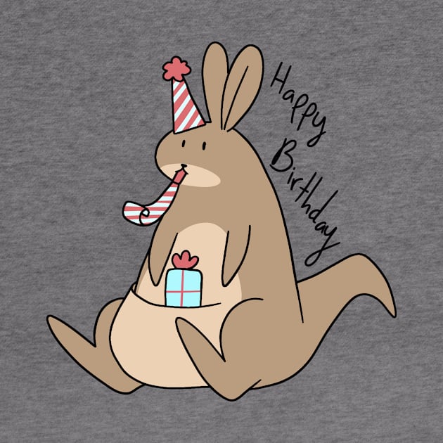Happy Birthday Kangaroo by saradaboru
